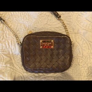 Michael Kors Brown/Gold Crossbody bag